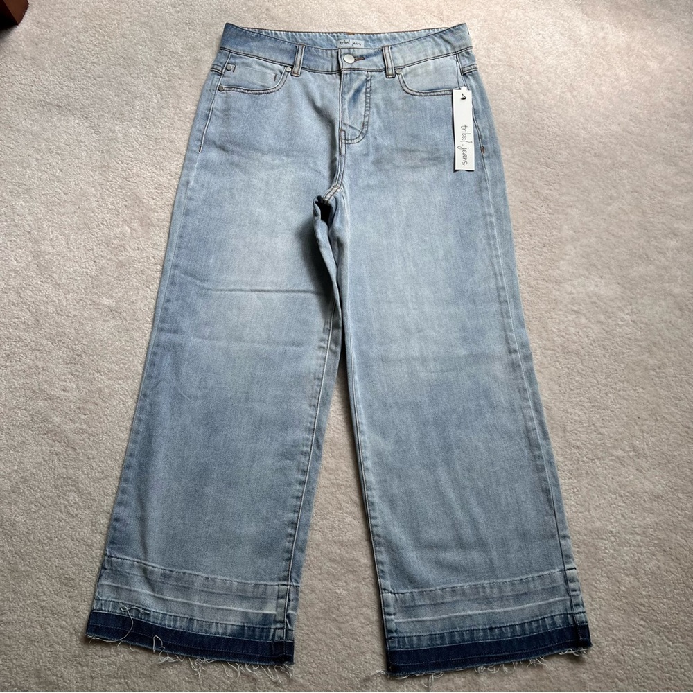 NWT Tribal Skyway Cropped Jeans Size 2